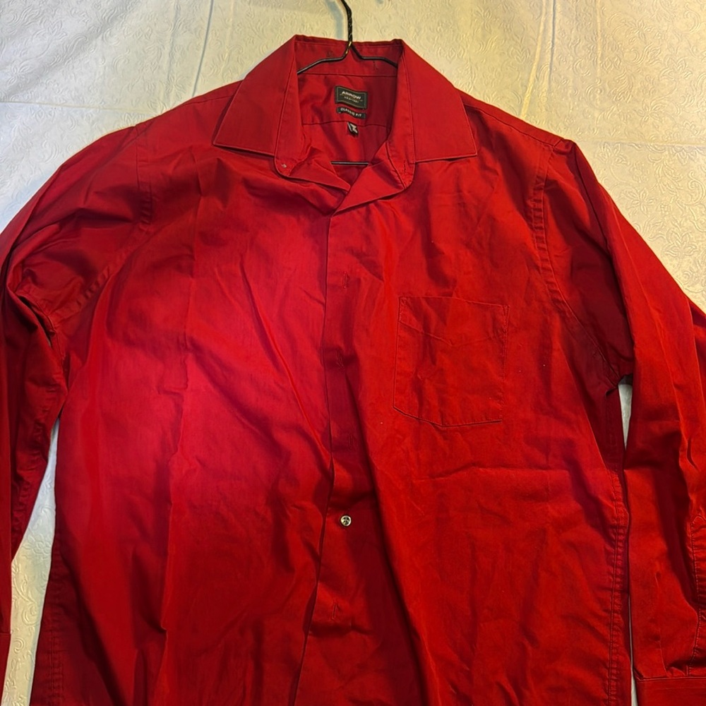 Arrow Red Dress Shirt